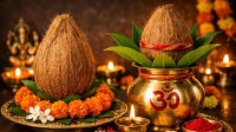 आस्था या ऊर्जा का विज्ञान? क्या सच में नारियल और कलश सोख लेते हैं नकारात्मक तरंगें?