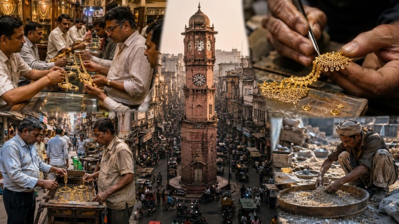 सोने के व्यापार में गांरटी जुबान की- ऐसा है मेरठ है सर्राफा बाजार