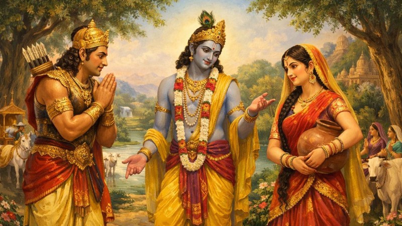 कुरुक्षेत्र के बाद अर्जुन की ‘हार’: क्या एक गोपी ने तोड़ा सव्यसाची का अहंकार?