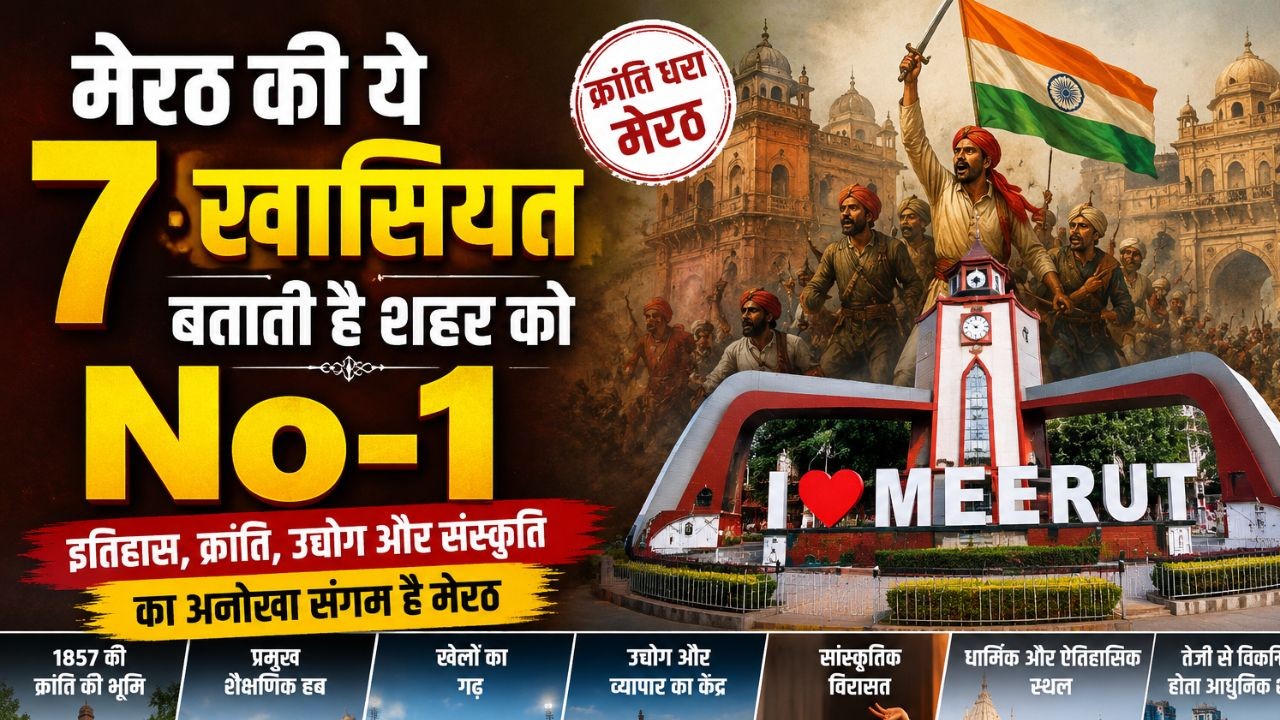 मेरठ की ये 7 खासियत बताती है शहर को No-1