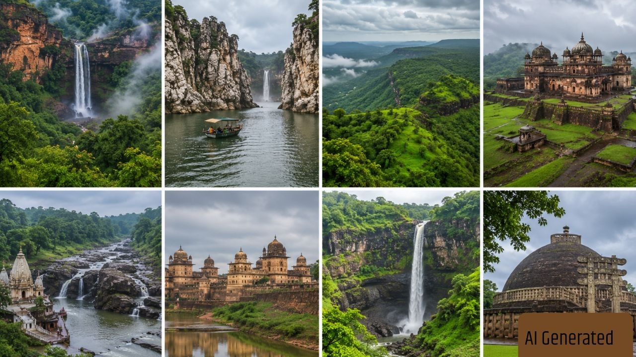 बारिश के मौसम में मध्य प्रदेश घूमने की 8 खूबसूरत जगहें