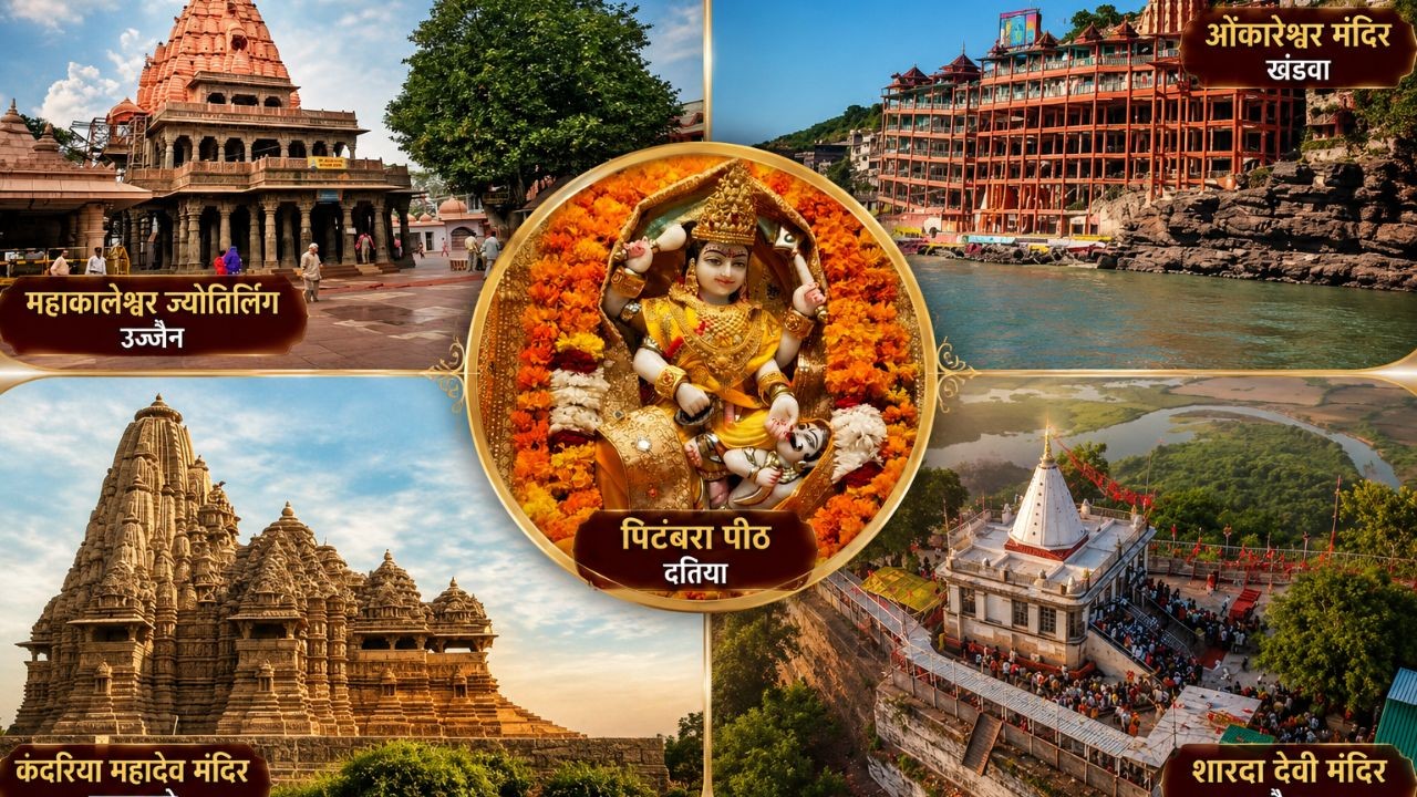 मध्य प्रदेश के 5 प्रसिद्ध मंदिर